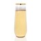 Smarty Had A Party 9 oz. Clear with Gold Stemless Plastic Champagne Flutes (64 Glasses), 64PK 3709-CLG-CASE - alternate 2